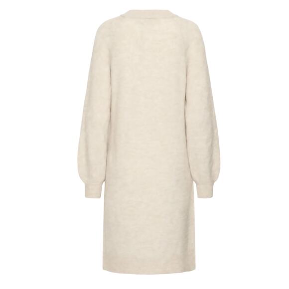 Ichi IHASDIS Fall 2025 Release Knit Dress, Size Small, Color Oatmeal - Picture 5 of 10